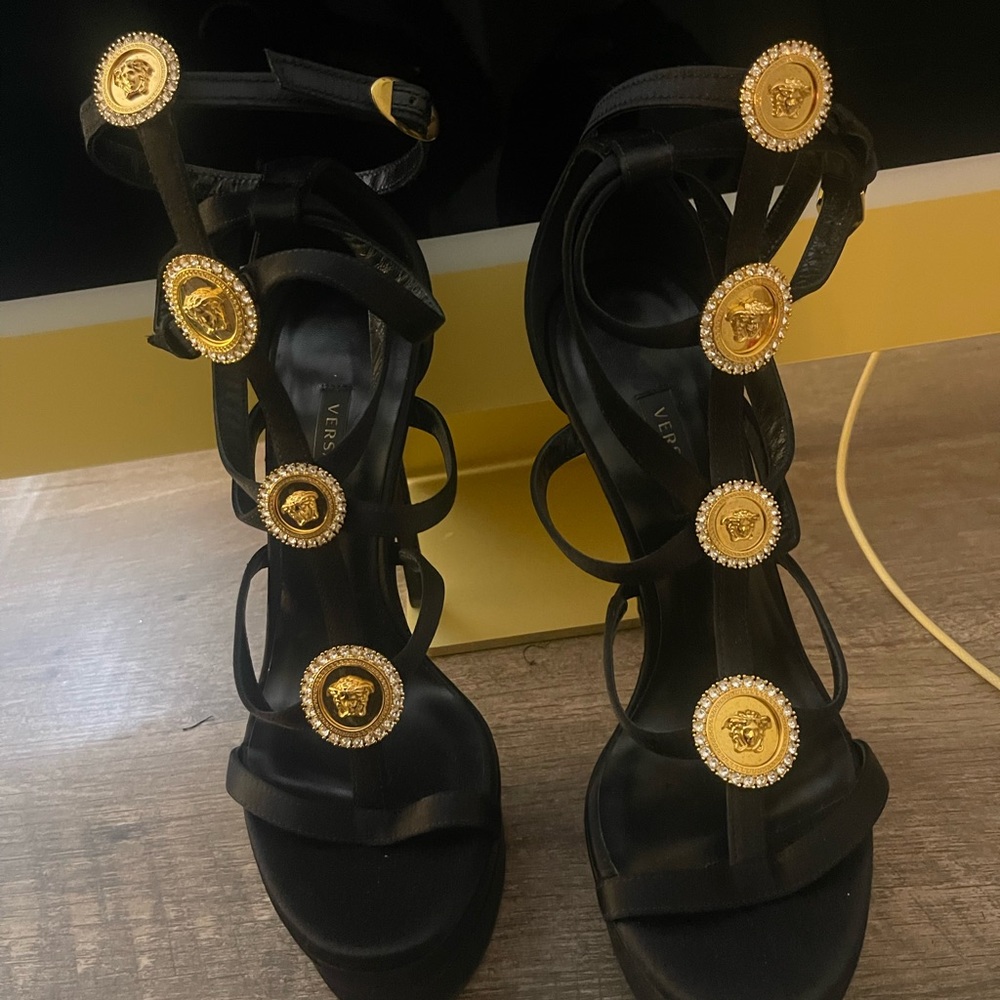 Versace platform Heels